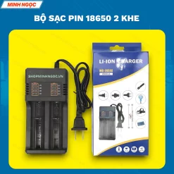 BỘ SẠC PIN 18650 2 KHE